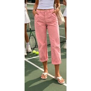 Sanctuary  Button Cuffed Pants Coral size 29